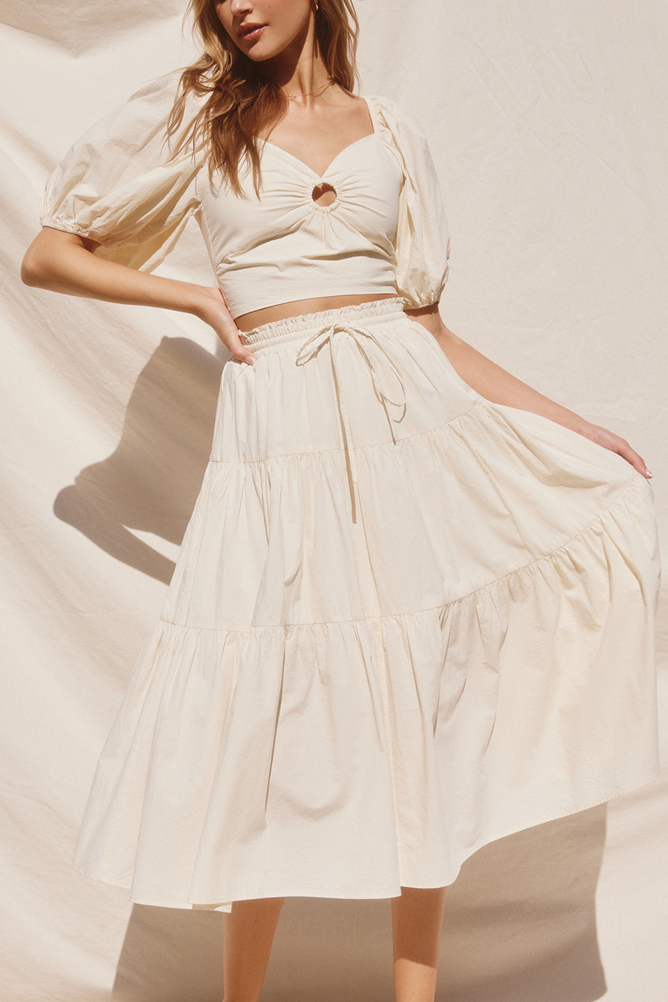 Vanilla Cut-Out O Blouse