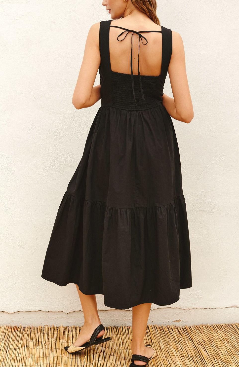 Vestido Midi O Ring