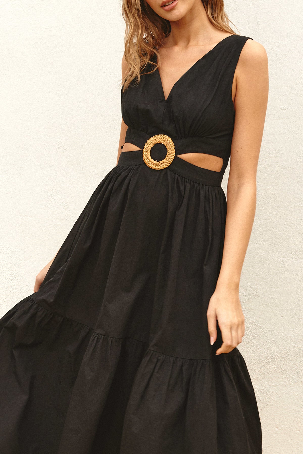 Vestido Midi O Ring