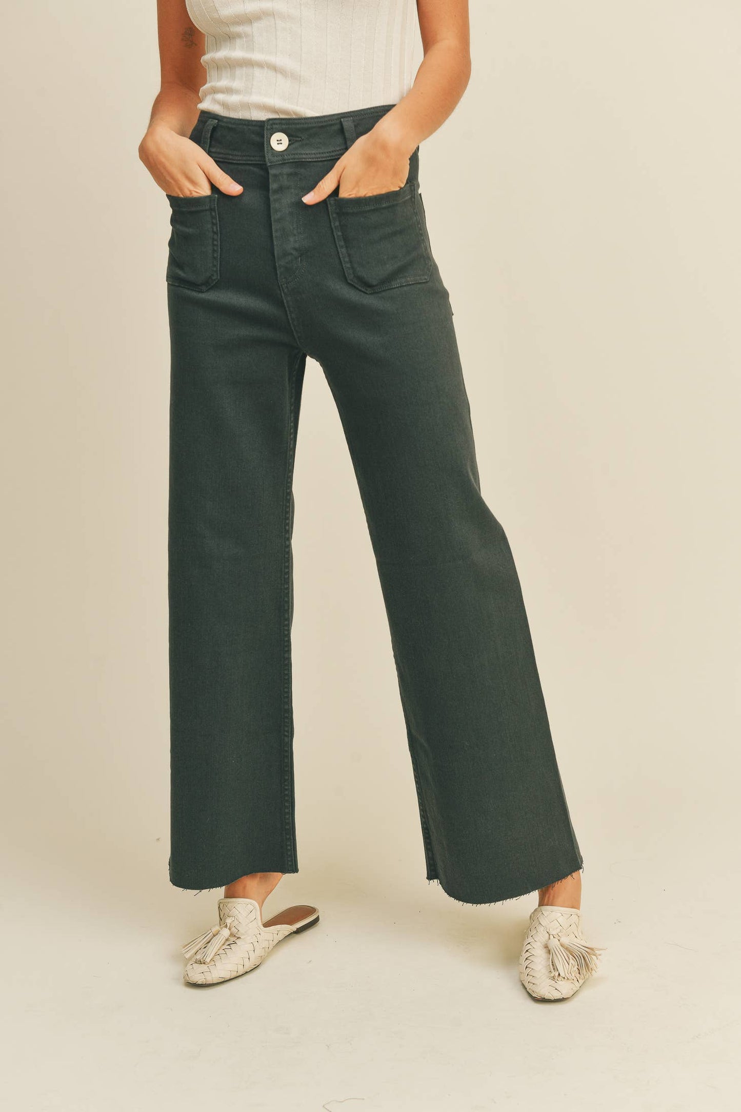 Front Pockets Pants