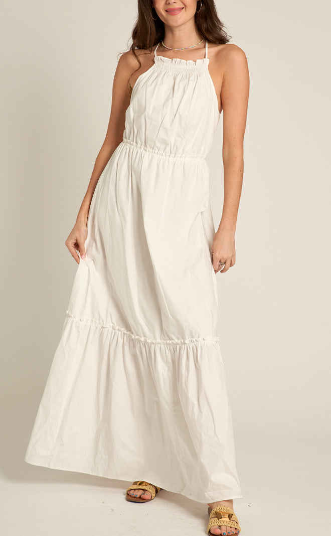 Poplin Maxi Dress