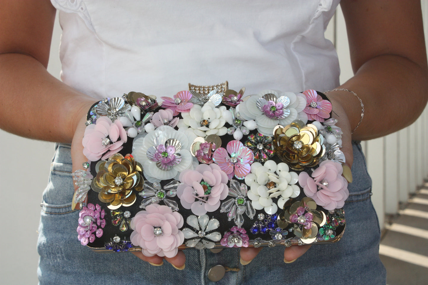 Flower Elegance Clutch
