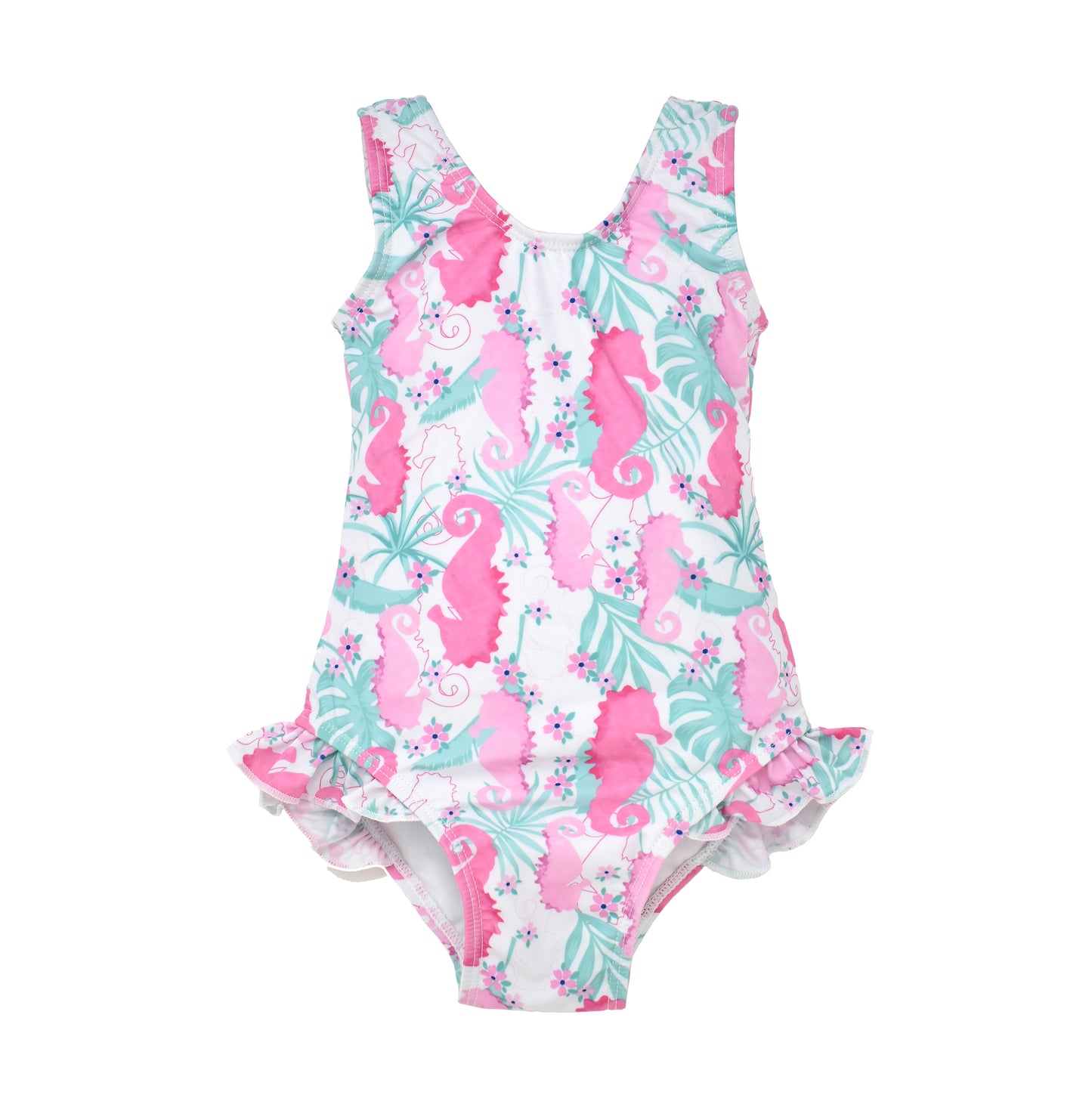 Traje de Baño 'Sea Horse' Ruffle Kids