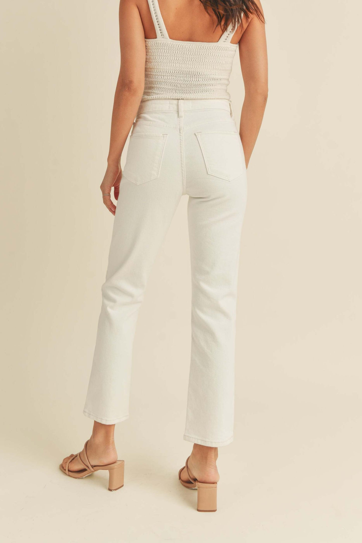 Stretch Straight Jeans