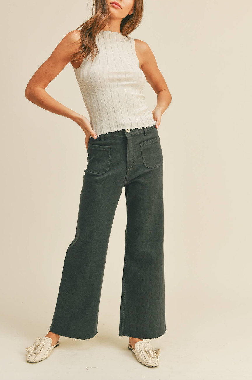 Front Pockets Pants