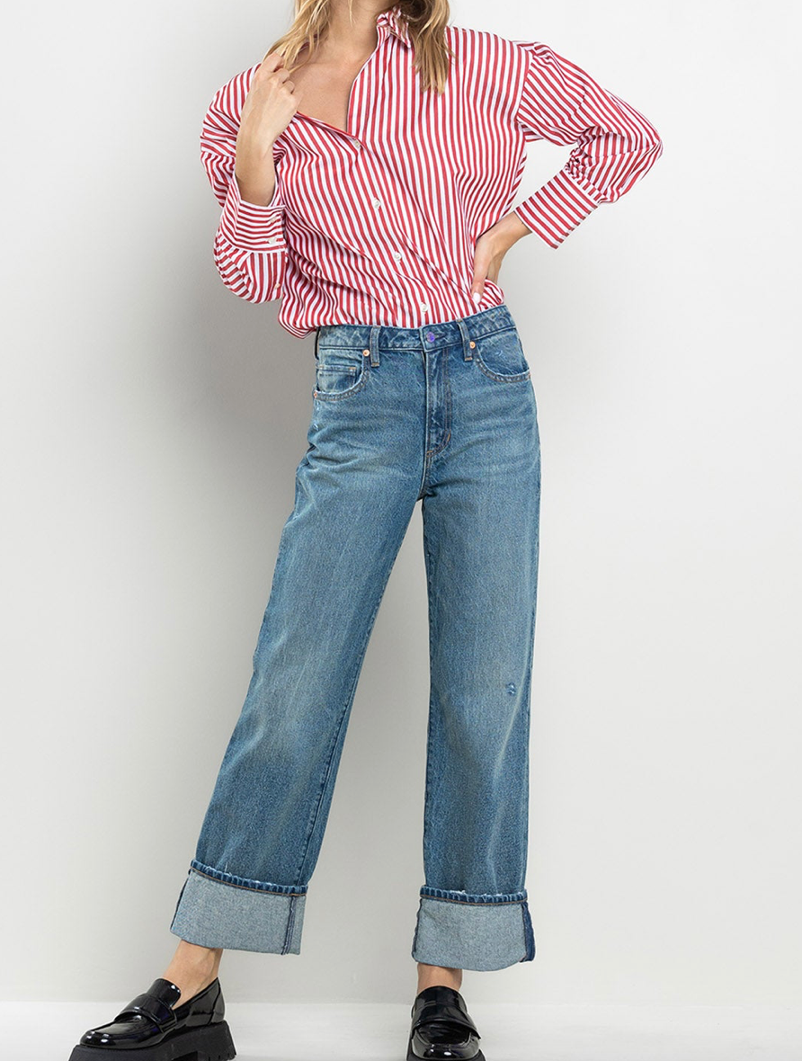 High Rise Loose Vintage Jeans