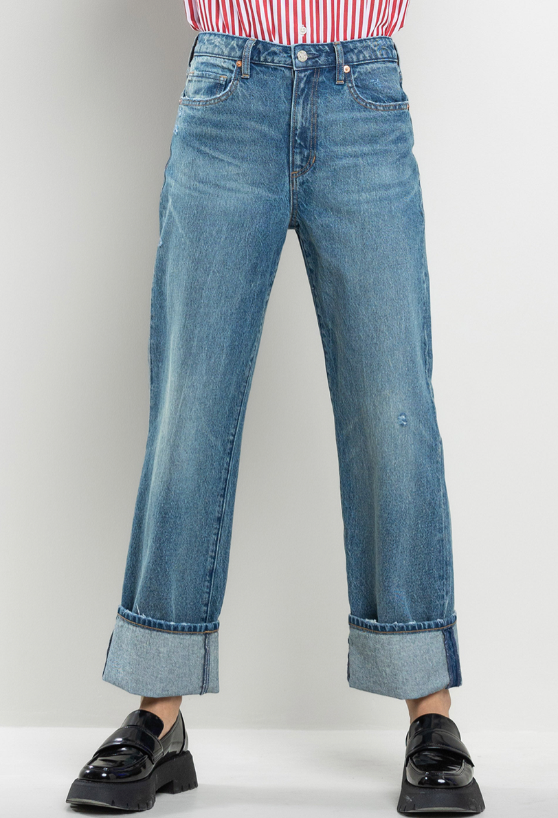 High Rise Loose Vintage Jeans