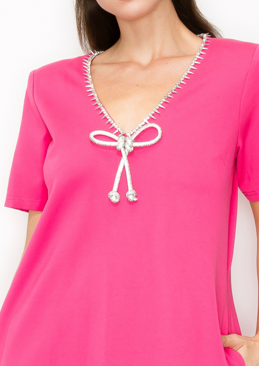 Vestido 'Crystal Bow'