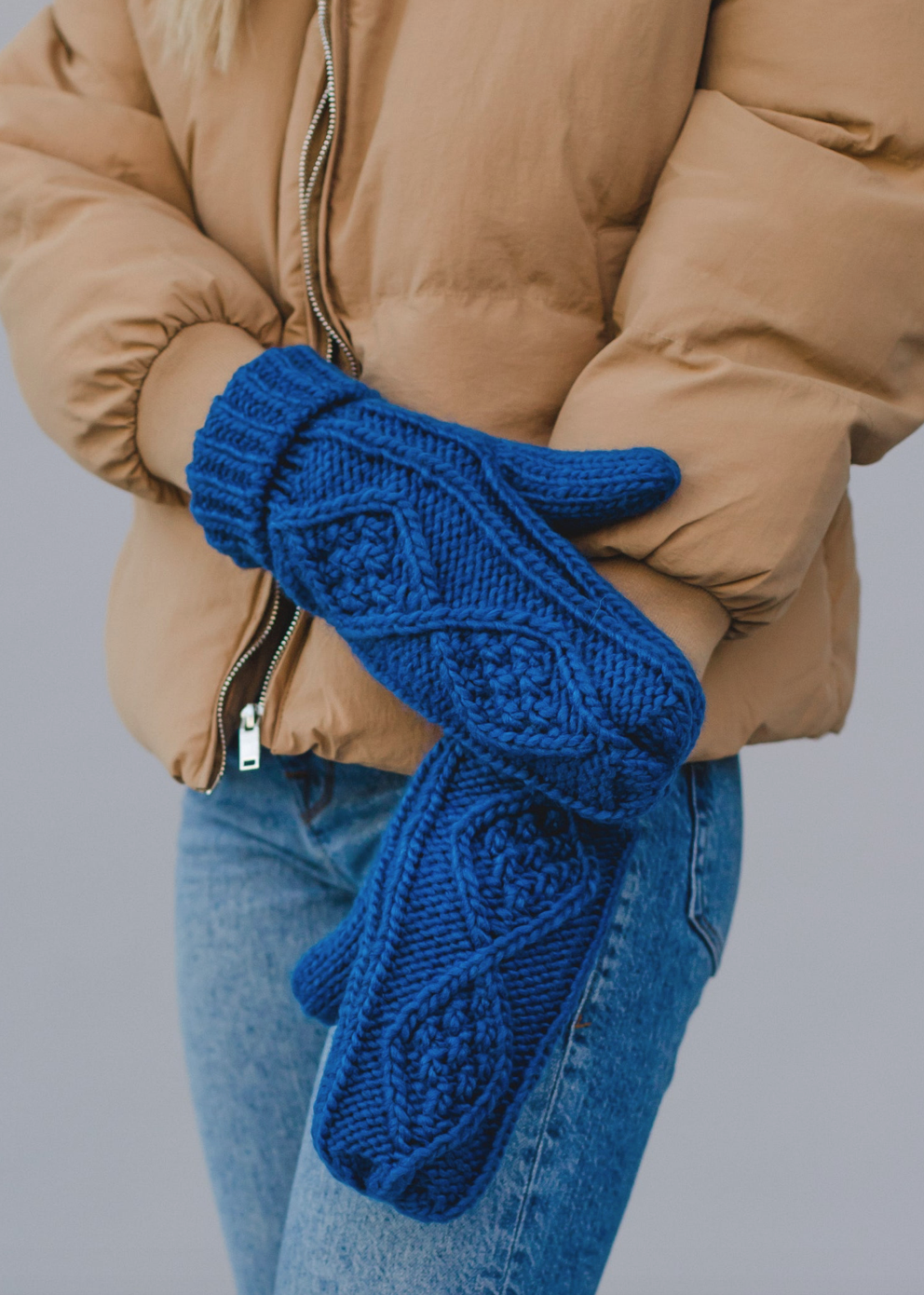 Mitten Royal Blue