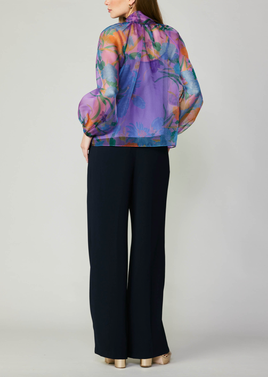 Blusa Organza Purple