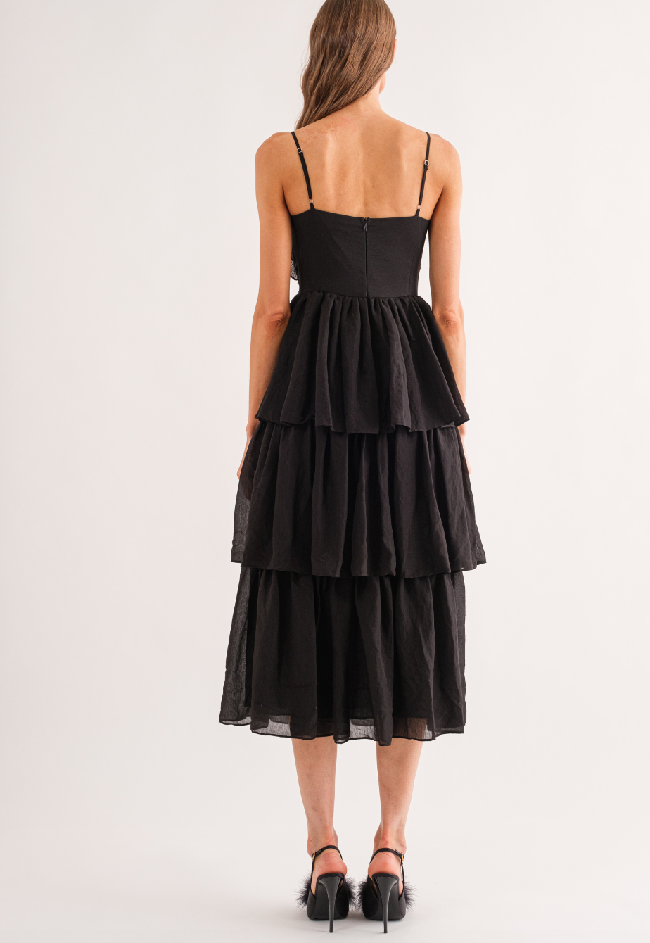Vestido Pleated Bow