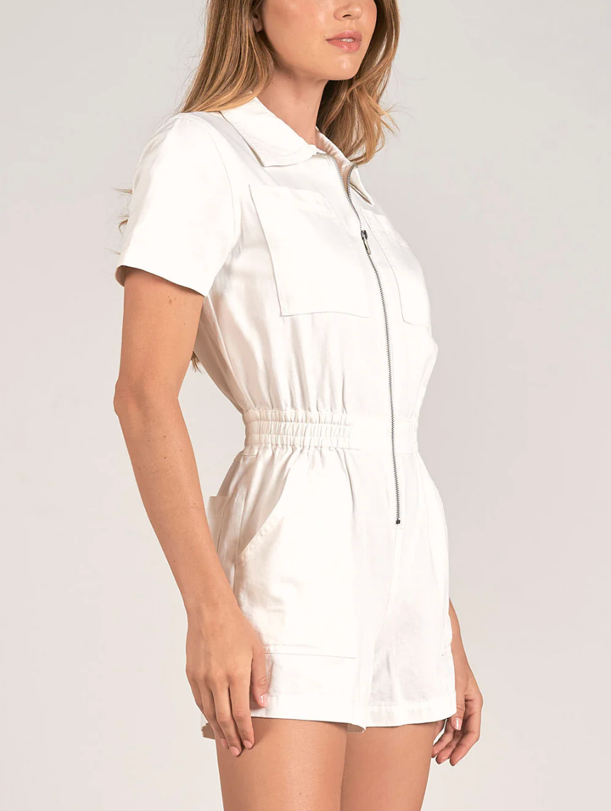Zipped Romper