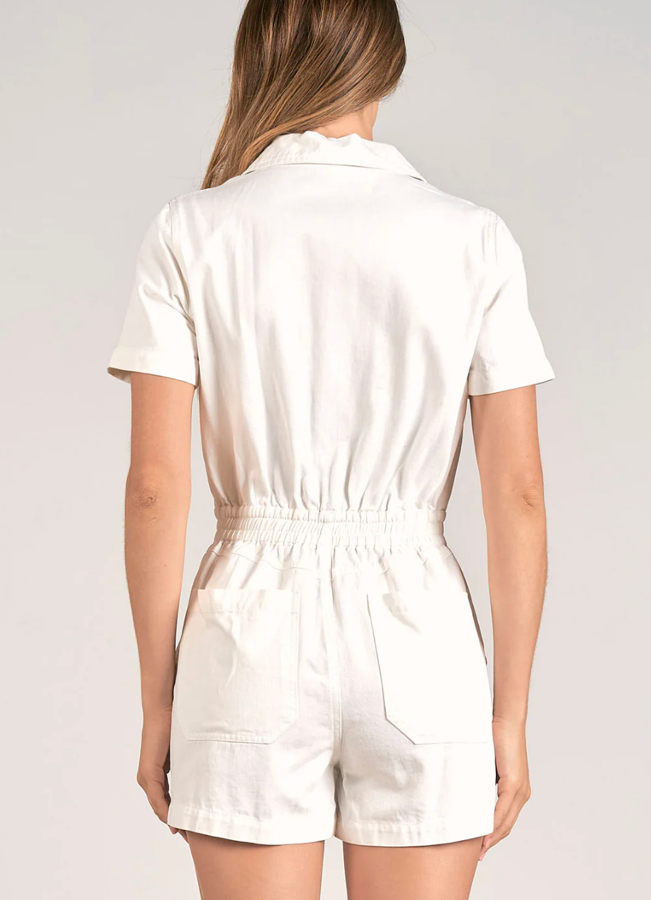 Zipped Romper