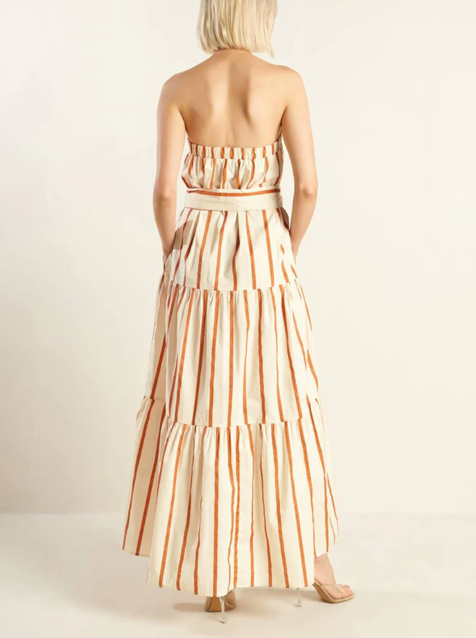 Vestido Rust Stripes