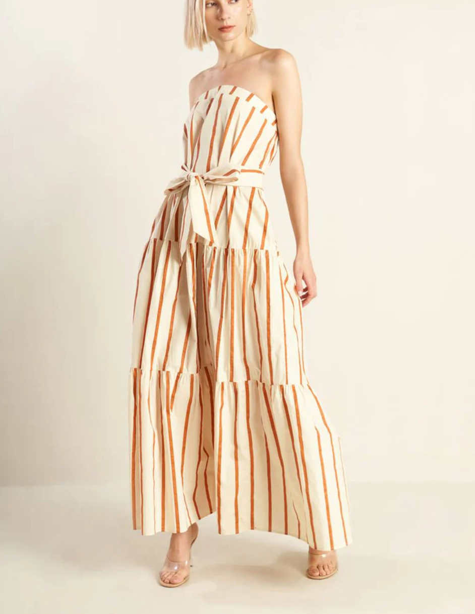 Vestido Rust Stripes