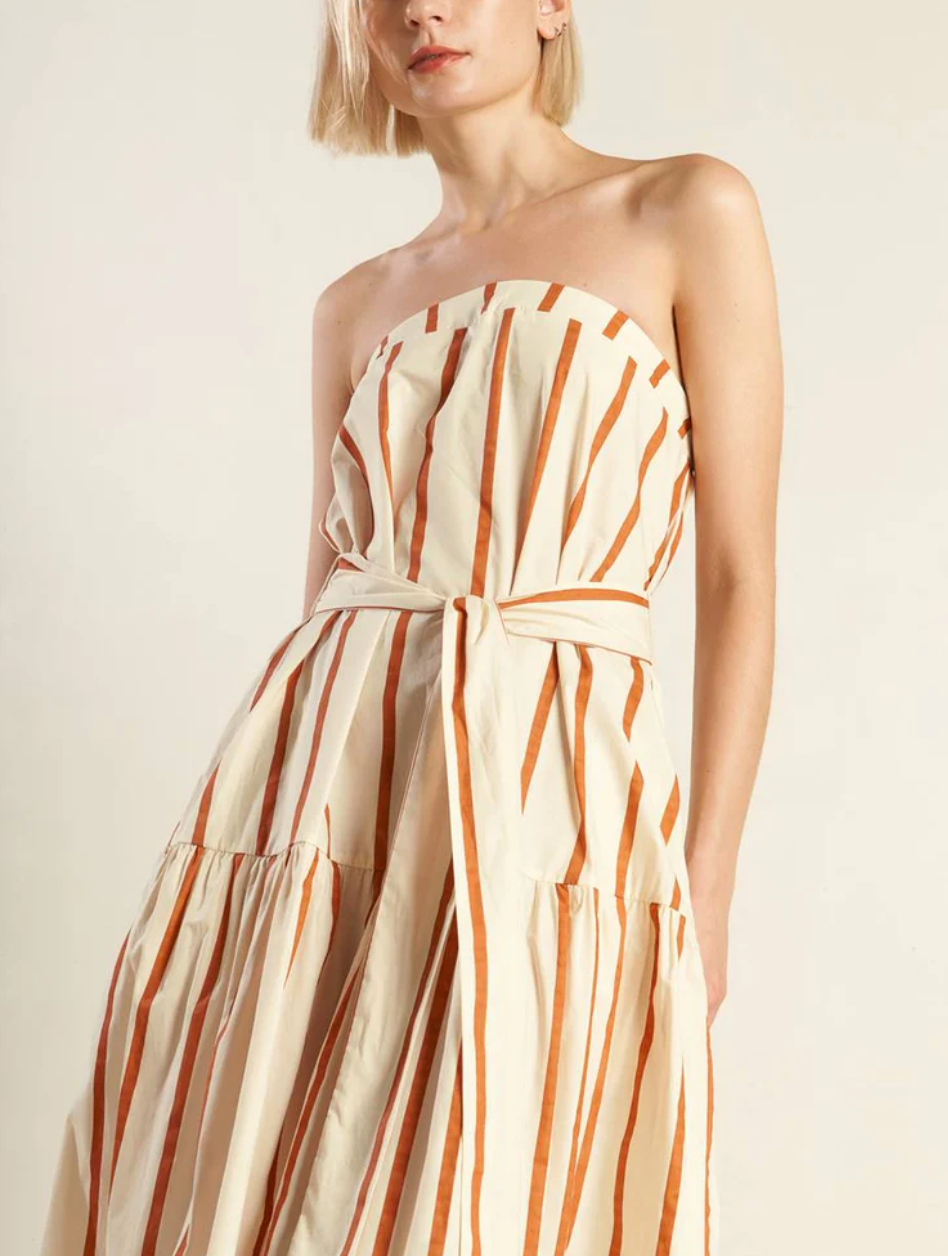 Vestido Rust Stripes