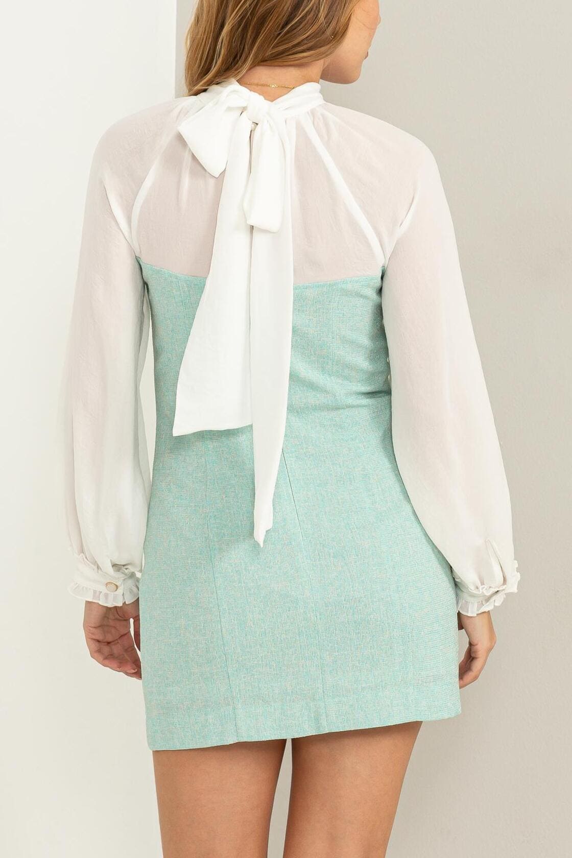 Vestido Tweed Style
