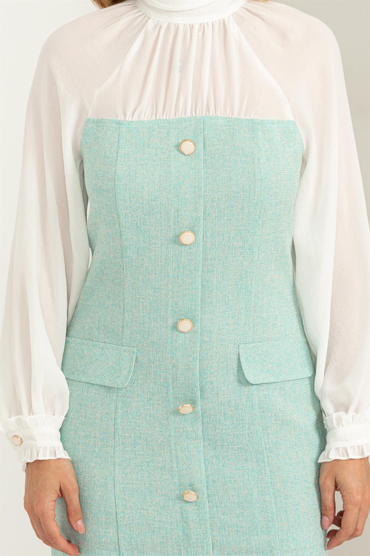 Vestido Tweed Style