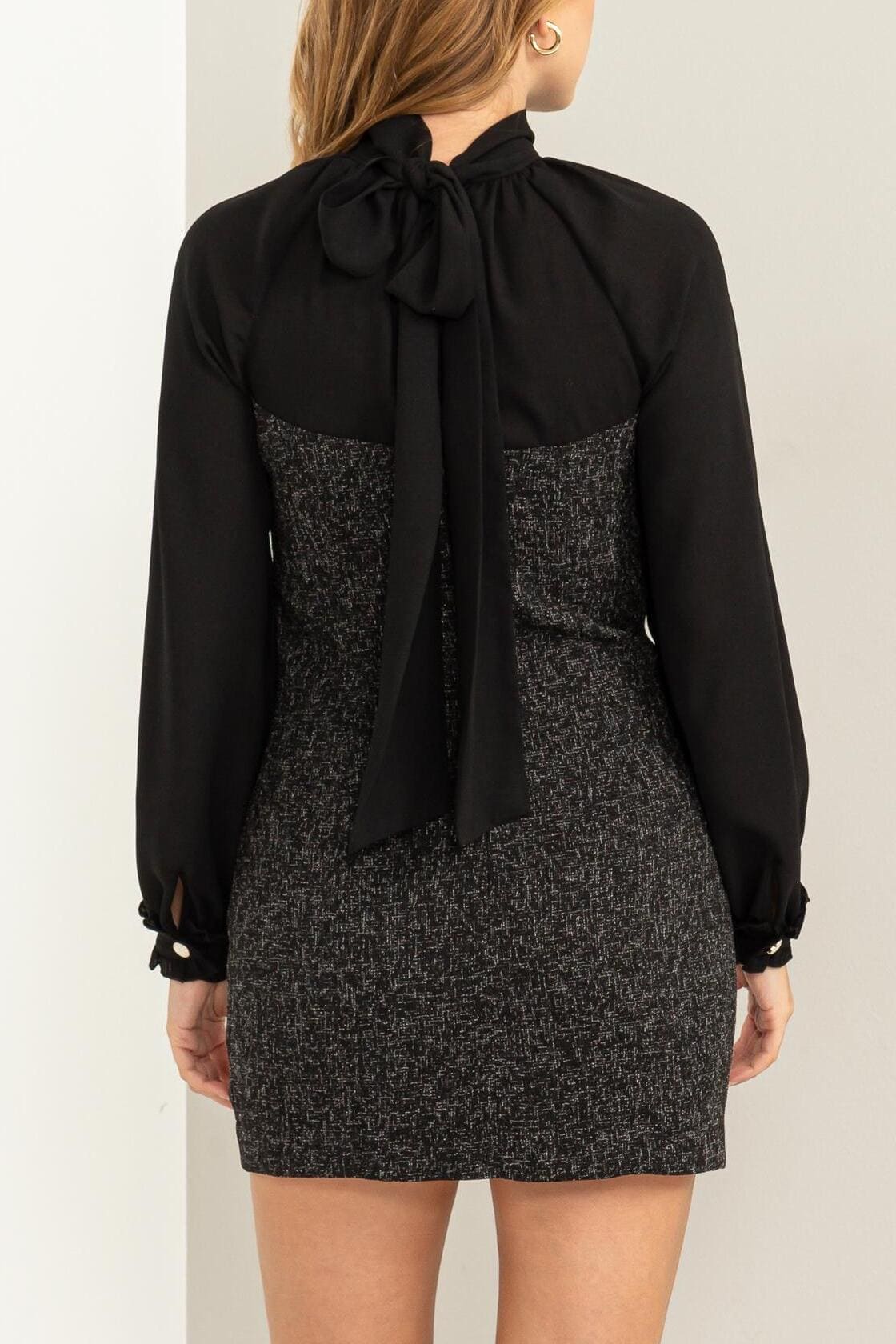 Vestido Tweed Style