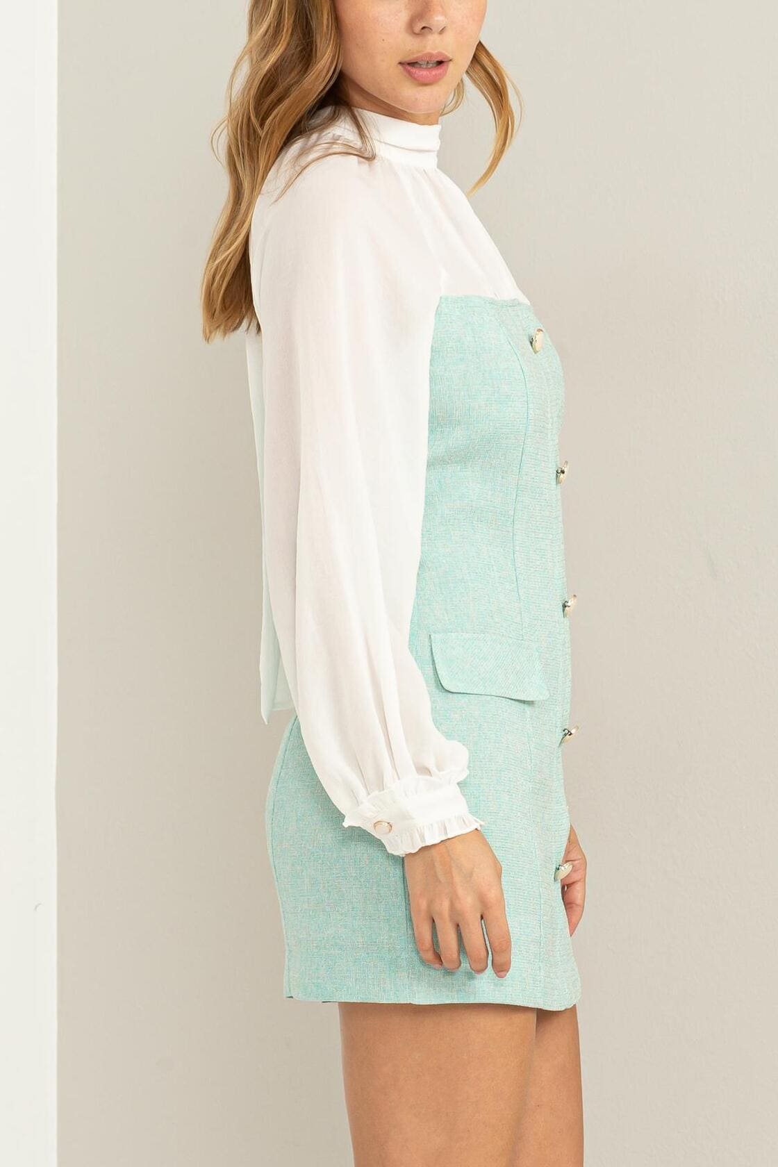 Vestido Tweed Style