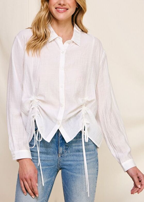 Scrunch-Tie Shirt