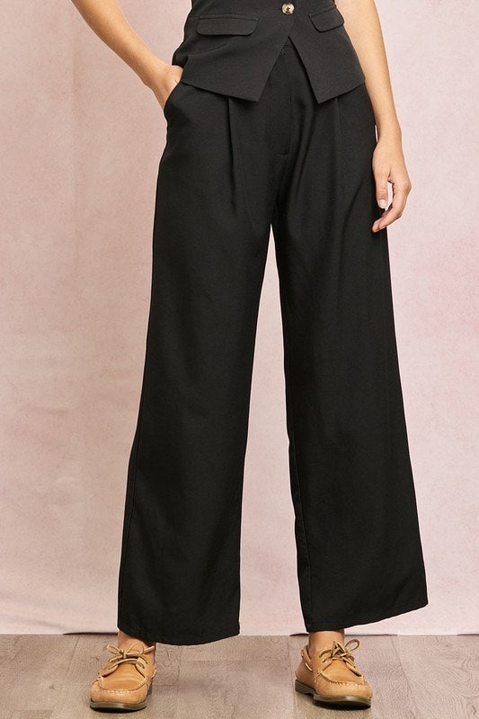 Wide Leg Corset Pants