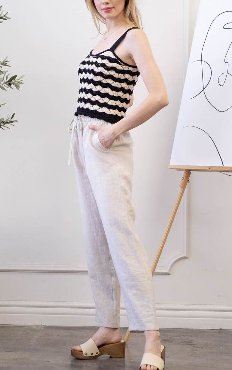 Pattern Knit Top