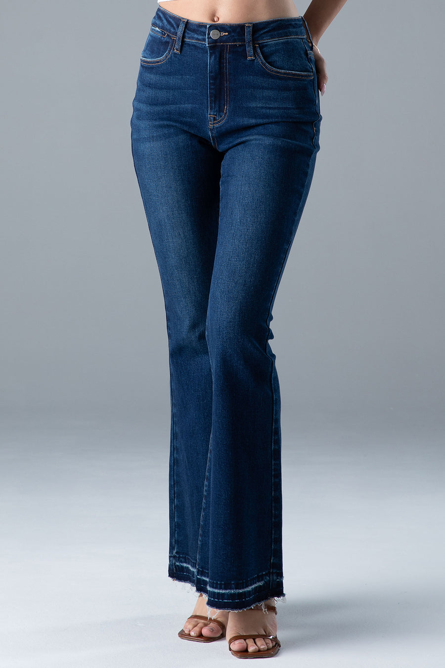 High Rise Flare Jeans
