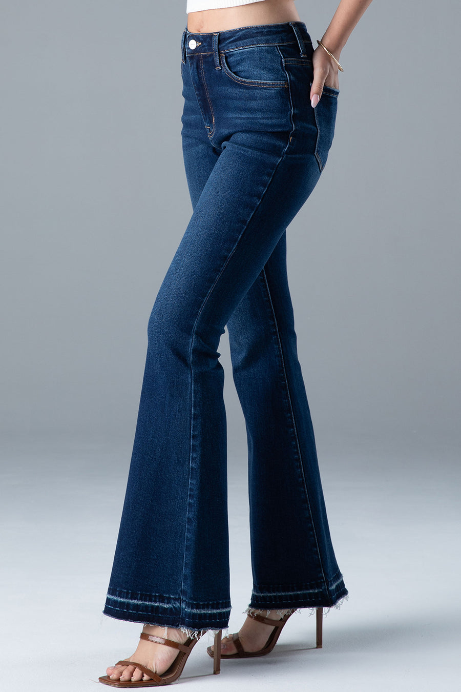 High Rise Flare Jeans