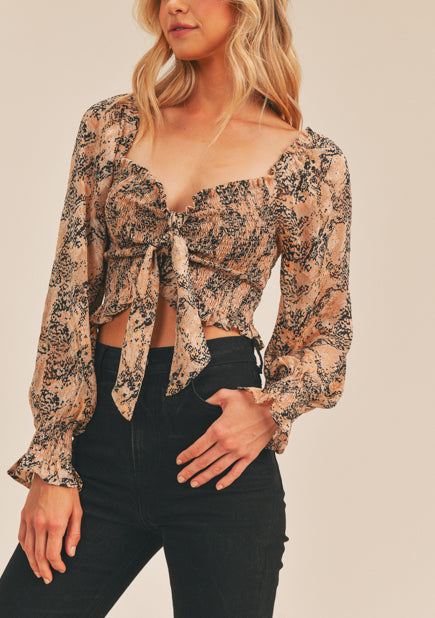 Annette Crop Blouse
