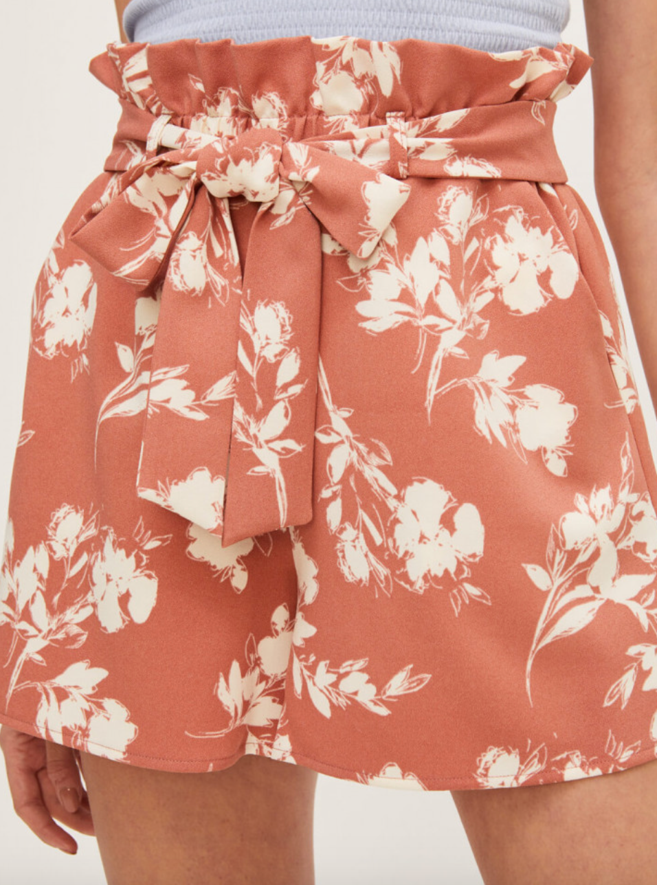 Brick Flower Shorts