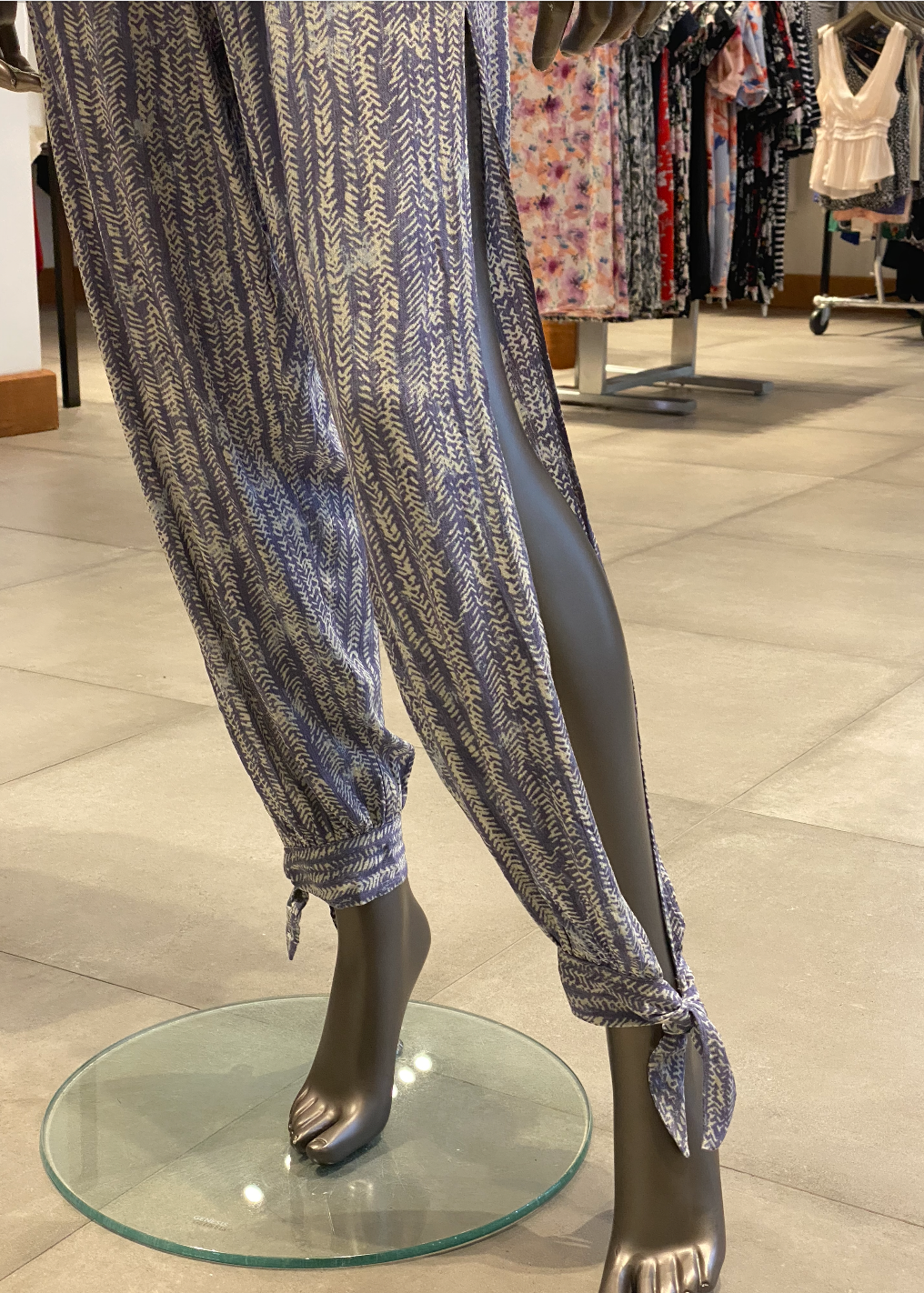 Tie-Ankle Jumpsuit