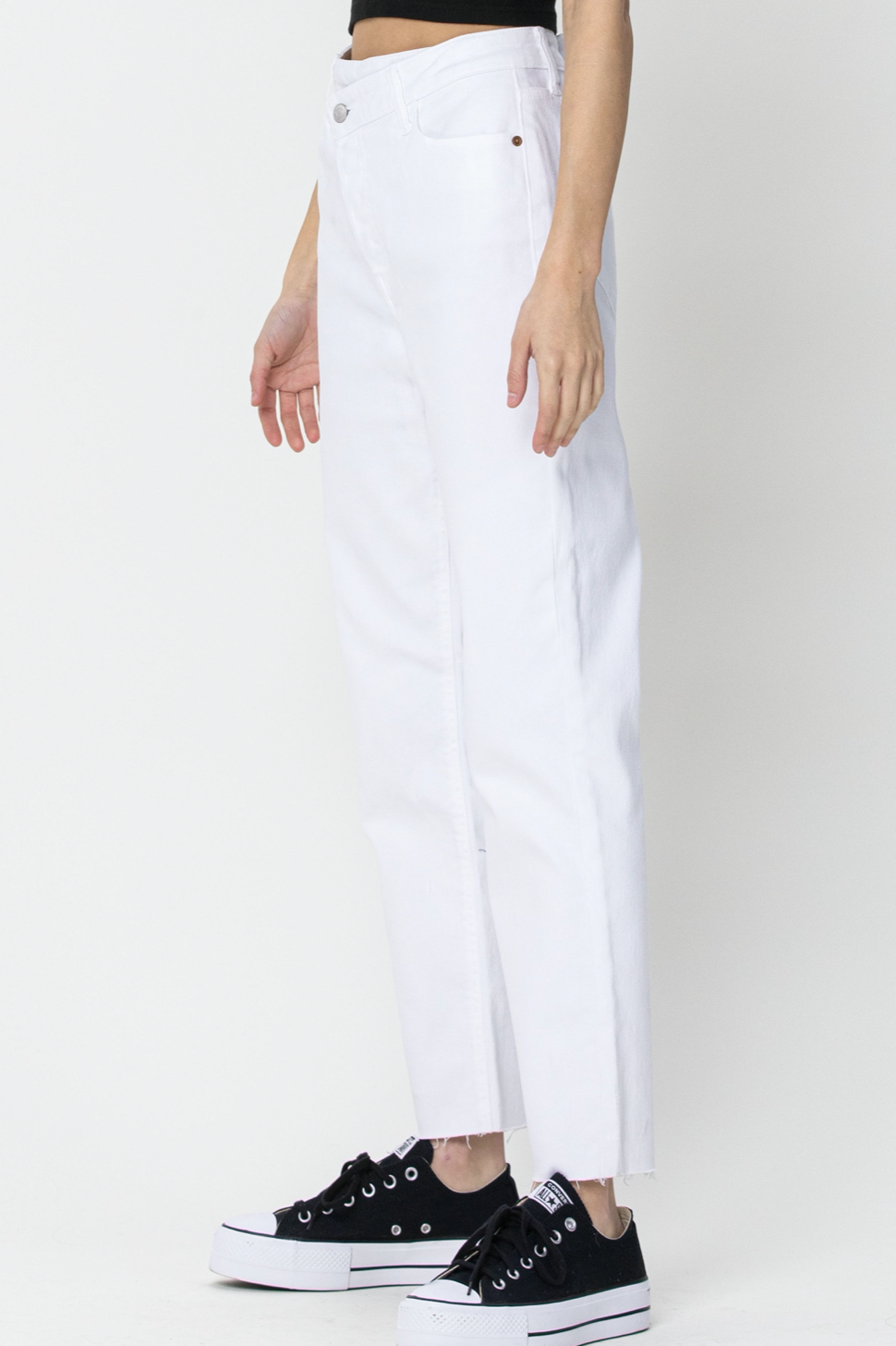 Straight Fit Cross Fly Jeans