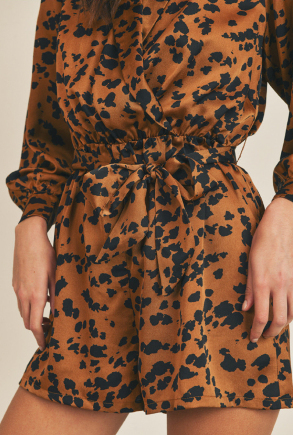 Leopard Romper