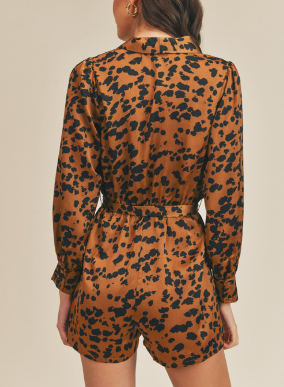 Leopard Romper