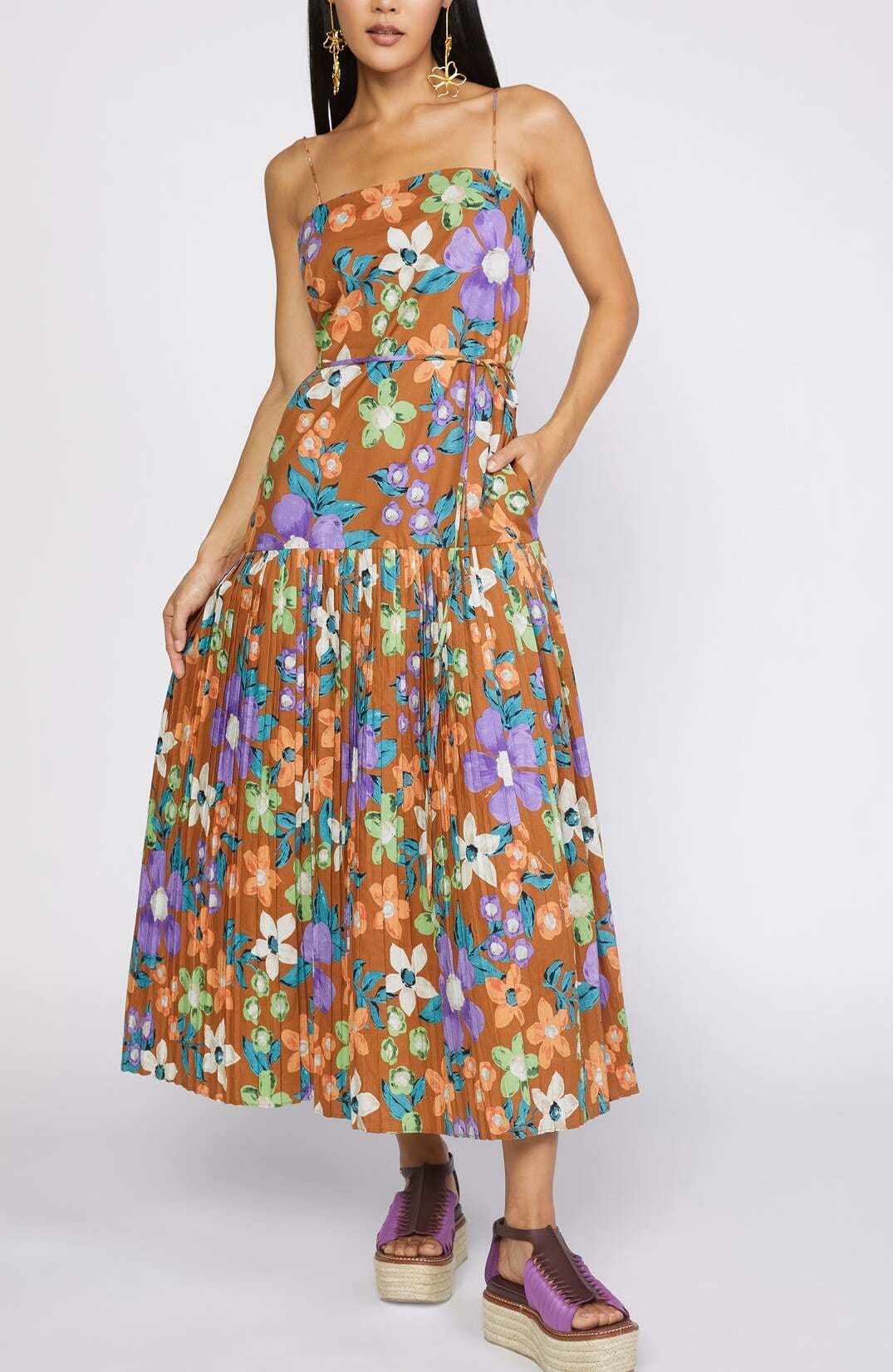 Vestido Flower Resort