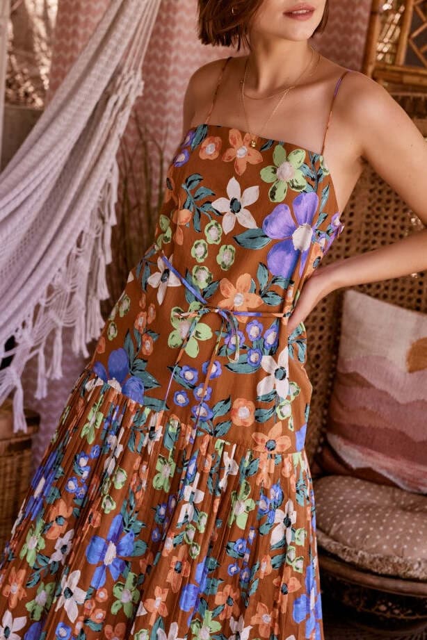 Vestido Flower Resort