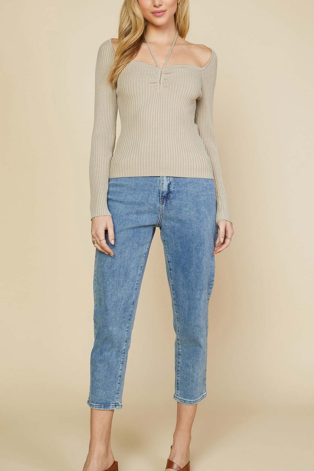 Cutest Strappy Sweater