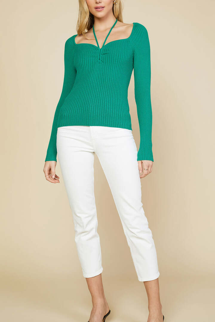 Cutest Strappy Sweater