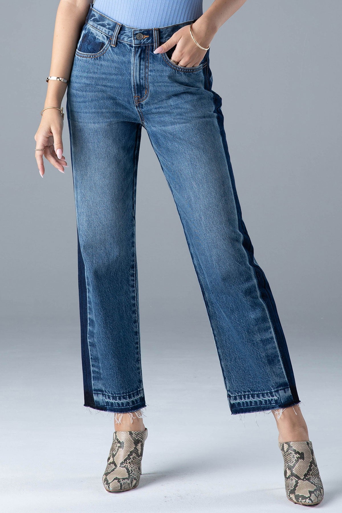 Coolest Two-Tone Jeans