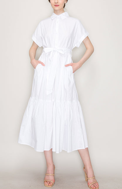 Cotton Shirt Dress