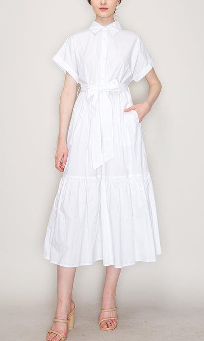 Cotton Shirt Dress