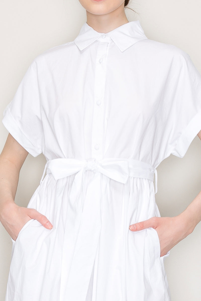 Cotton Shirt Dress