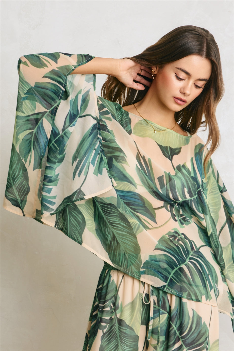 Blusa Resort Palm