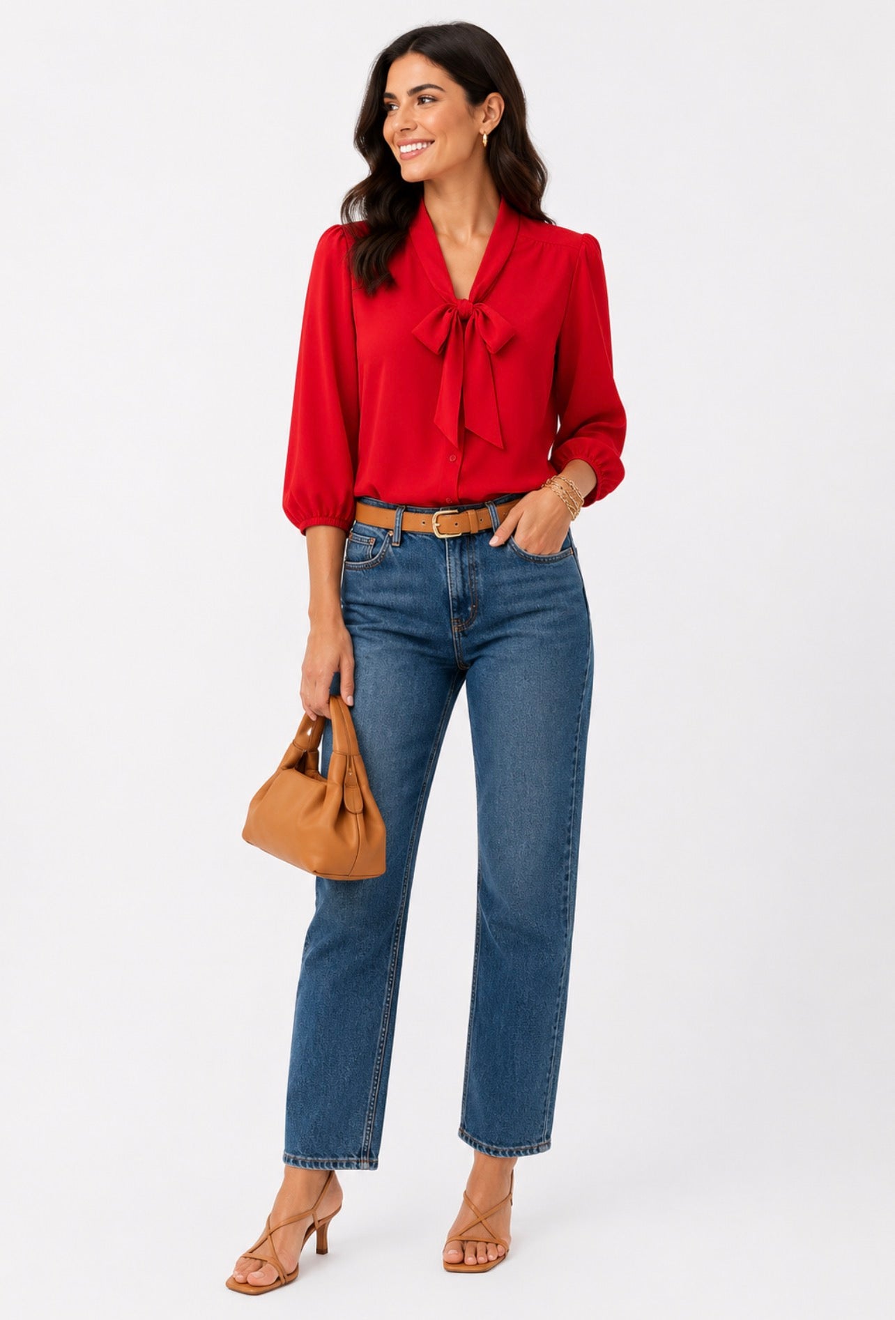 Blusa Bow Frame