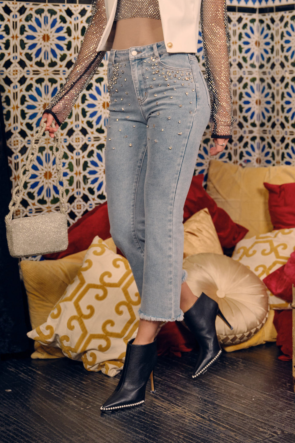 Bejeweled Jeans