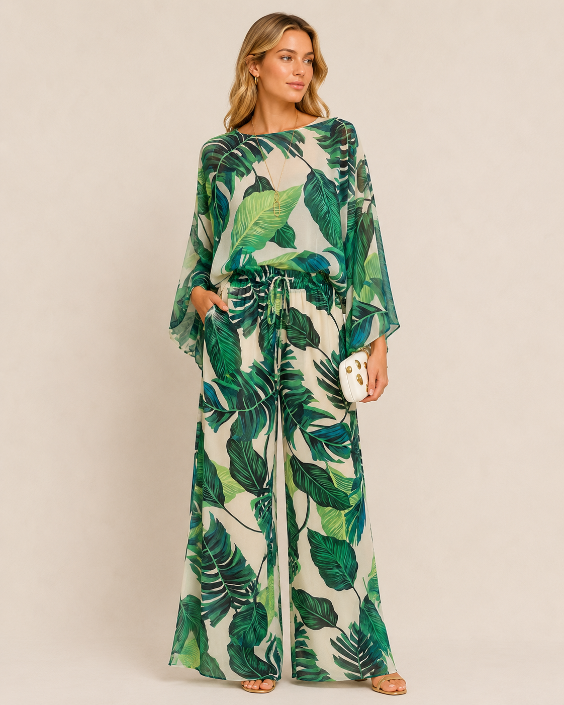 Blusa Resort Palm