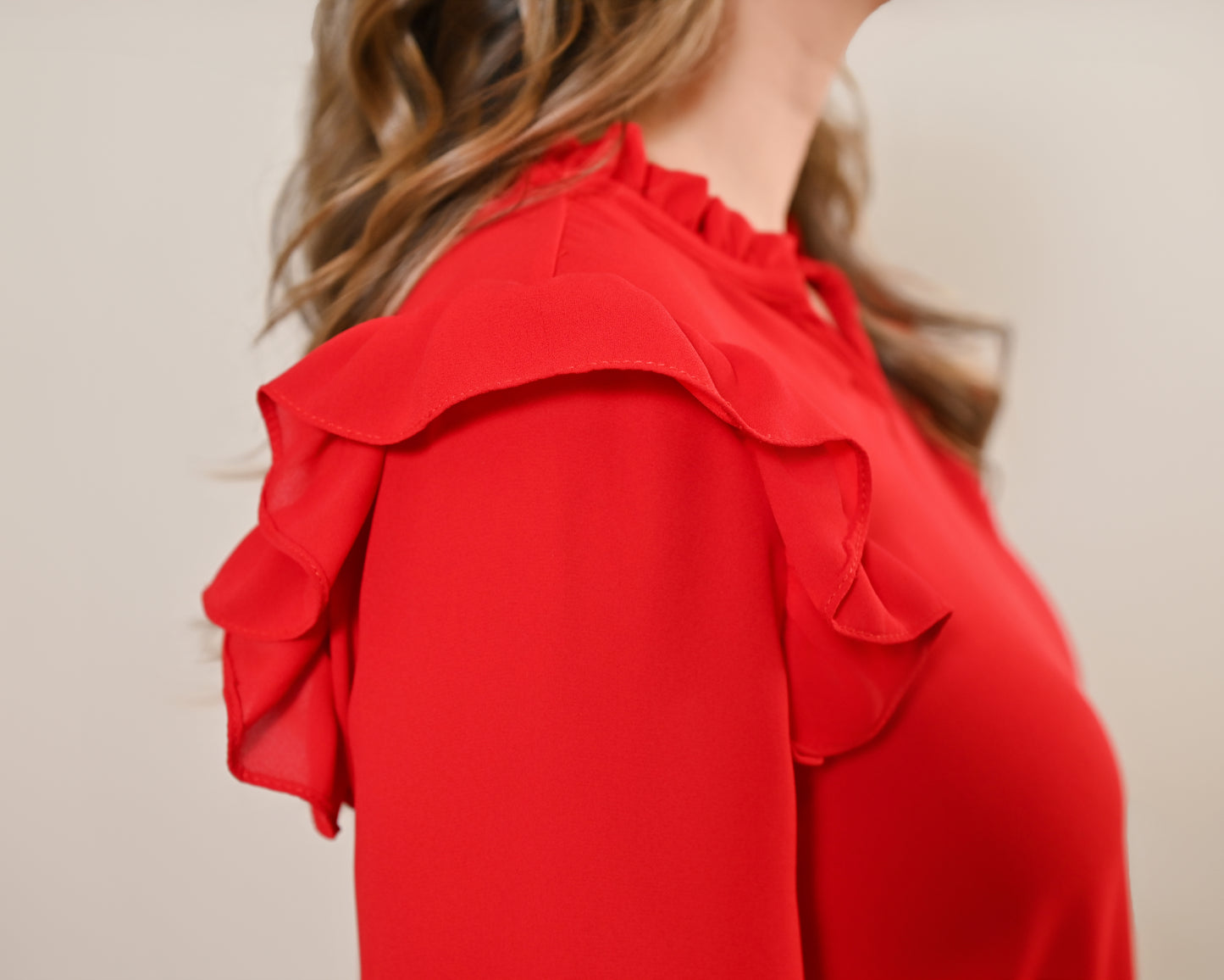 Blusa Carmesí