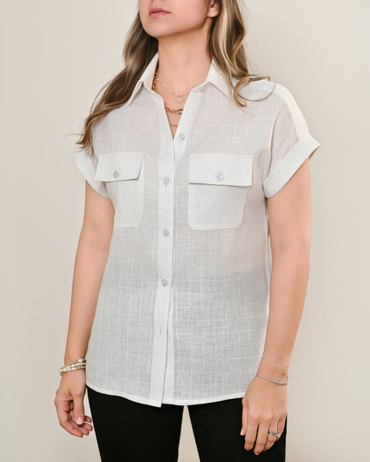 Blusa Lino Karla