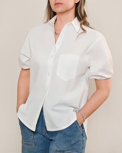 Camisa Mangas Bubble